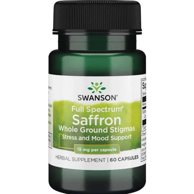 Swanson Full Spectrum Saffron, 15mg - 60 caps