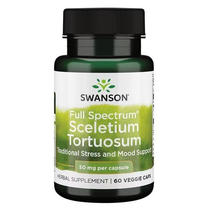 Swanson Full Spectrum Sceletium Tortuosum, 50mg - 60 vcaps