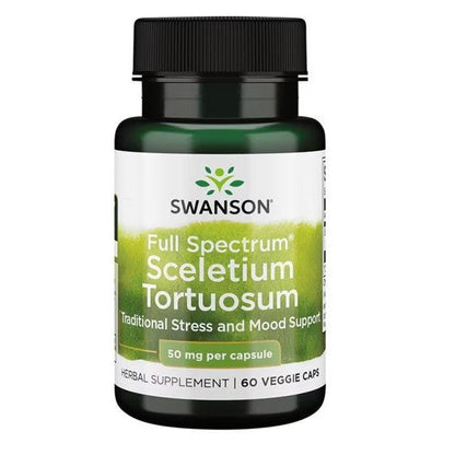 Swanson Full Spectrum Sceletium Tortuosum, 50mg - 60 vcaps