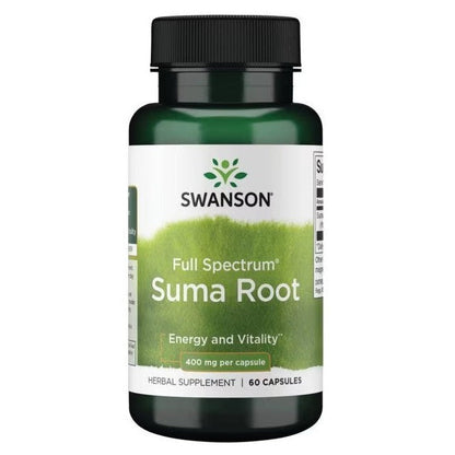 Swanson Full Spectrum Suma Root, 400mg - 60 caps