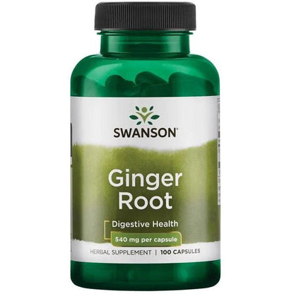 Swanson Ginger Root, 540mg - 100 caps