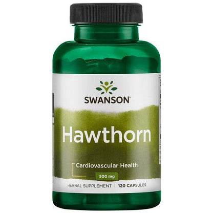 Swanson Hawthorn Extract, 500mg - 120 caps