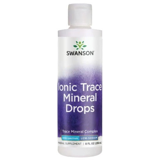 Swanson Ionic Trace Mineral Drops - 236 ml.
