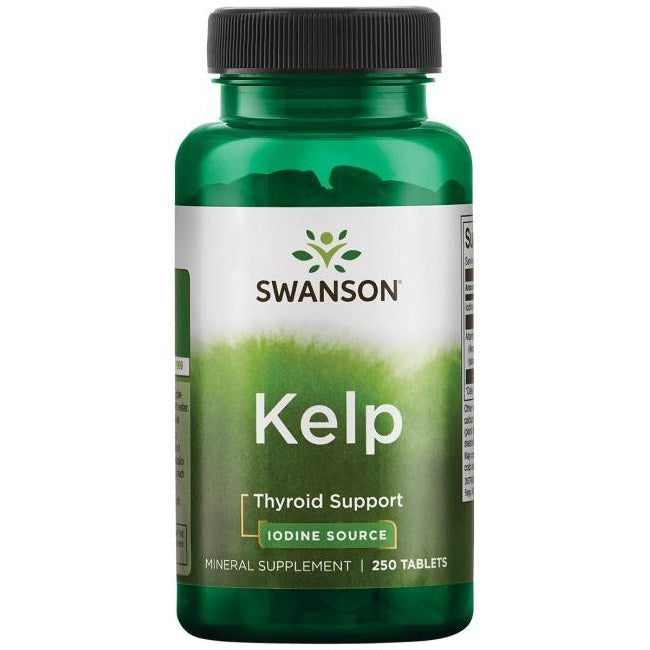 Swanson Kelp Iodine Source - 250 tablets
