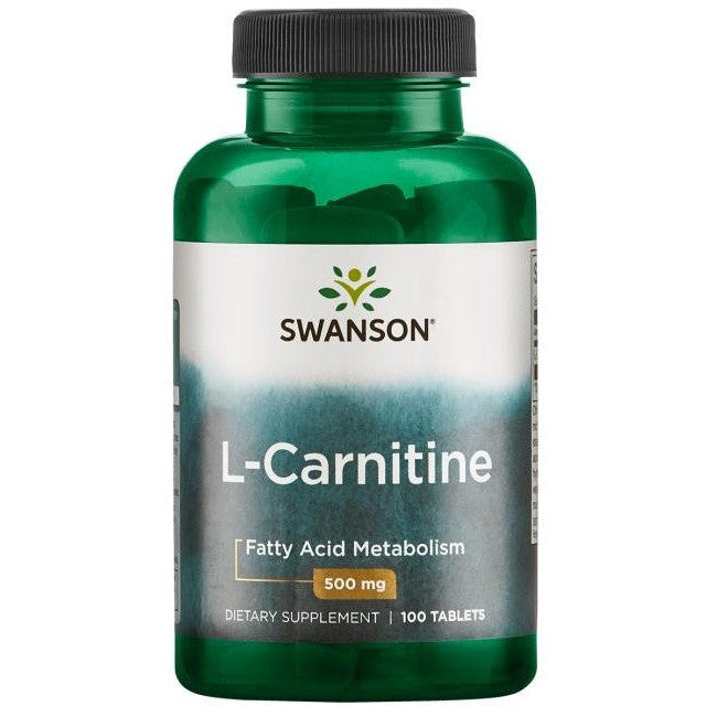 Swanson L-Carnitine, 500mg - 100 tablets