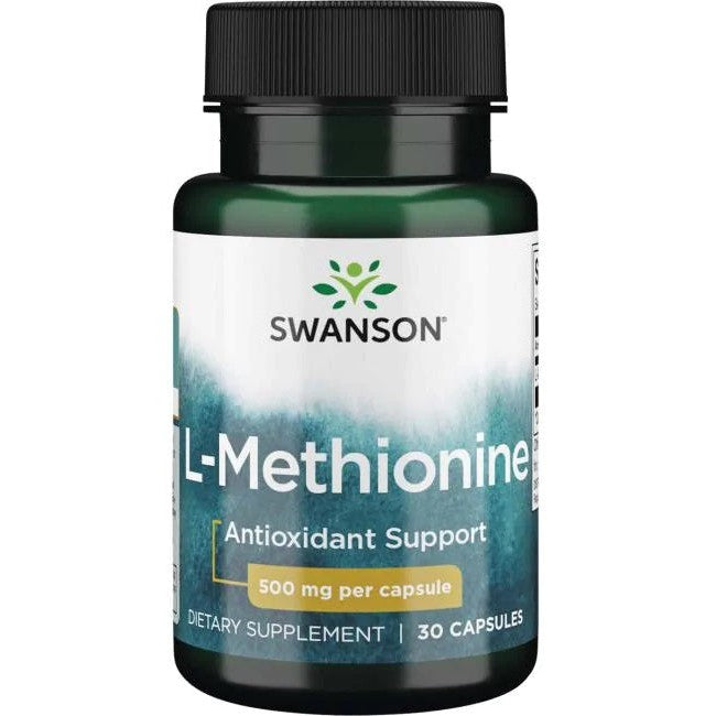 Swanson L-Methionine, 500mg - 30 caps