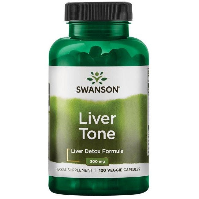 Swanson Liver Tone Liver Detox Formula, 300mg - 120 vcaps