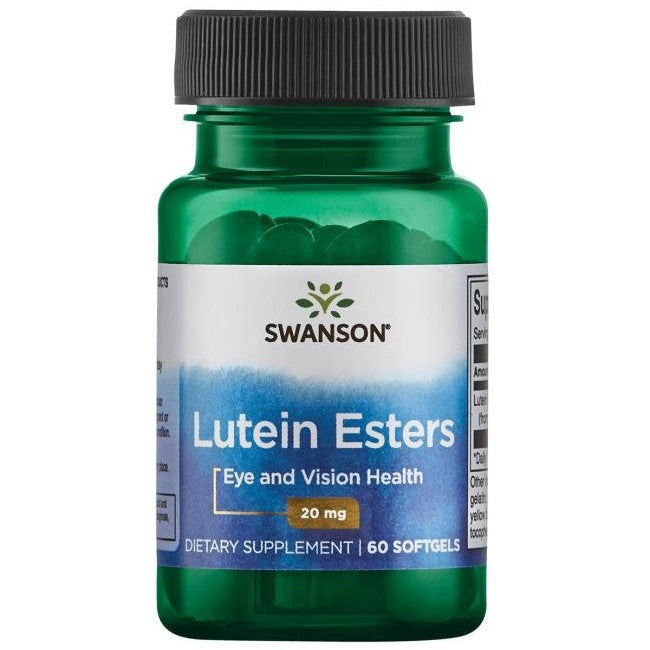 Swanson Lutein Esters, 20mg - 60 softgels