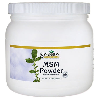 Swanson MSM, Powder - 454g