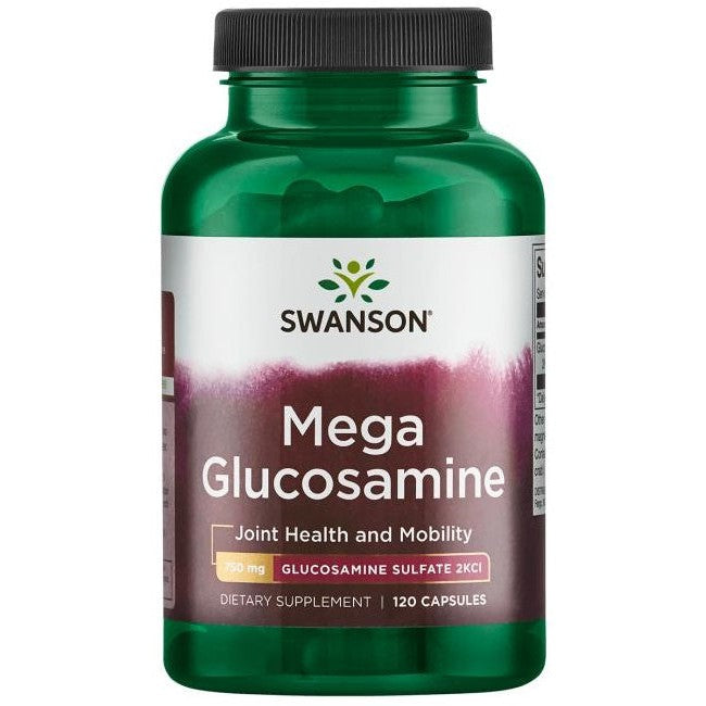Swanson Mega Glucosamine, 750mg - 120 caps