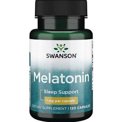 Swanson Melatonin, 1mg - 120 caps
