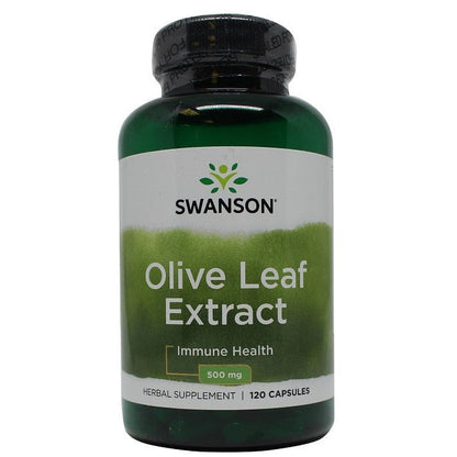 Swanson Olive Leaf Extract, 500mg - 120 caps