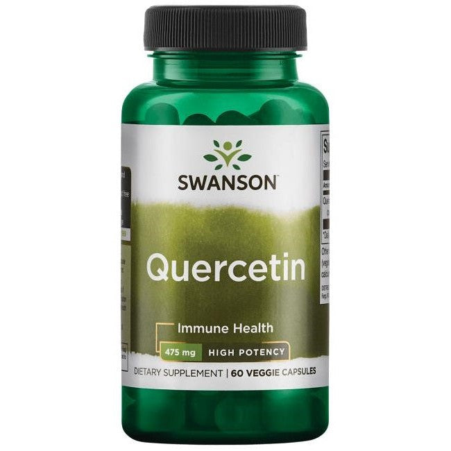 Swanson Quercetin, 475mg High Potency - 60 vcaps