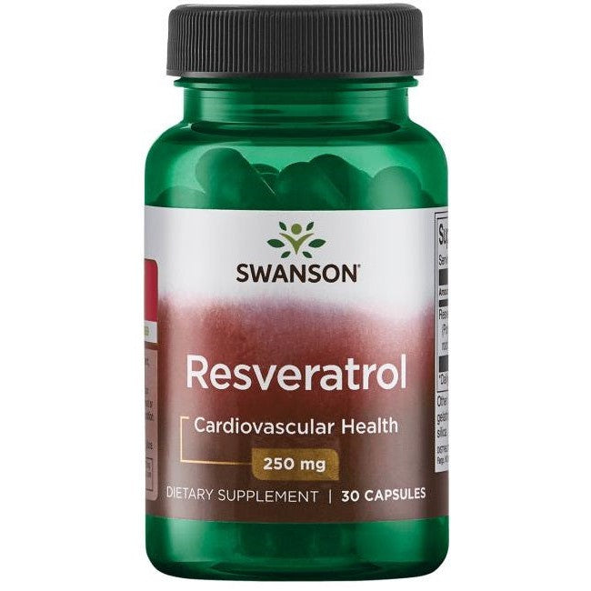 Swanson Resveratrol, 250mg - 30 caps