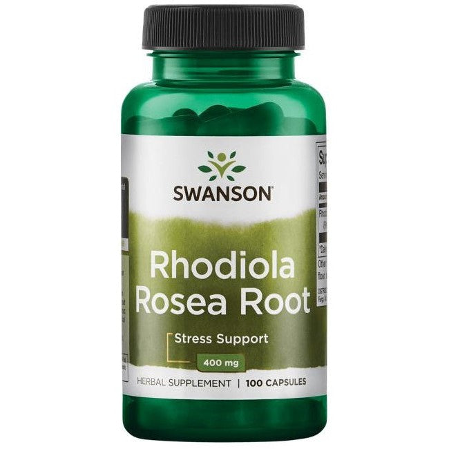 Swanson Rhodiola Rosea Root, 400mg - 100 caps