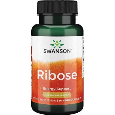 Swanson Ribose, 750mg - 60 vcaps