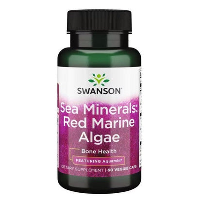 Swanson Sea Minerals: Red Marine Algae - 60 vcaps