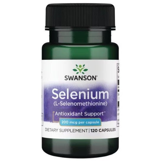 Swanson Selenium, 200mcg - 120 caps