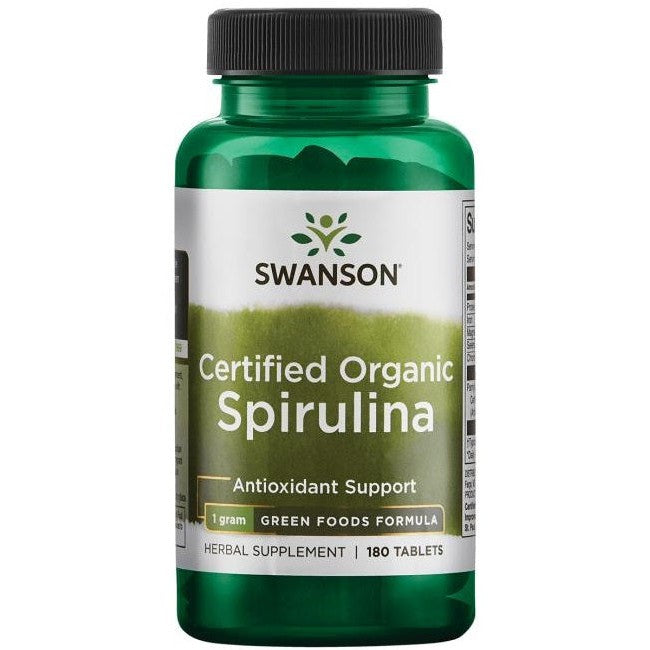 Swanson Spirulina - 180 tablets
