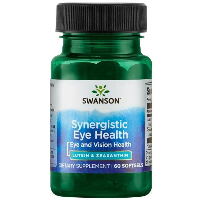 Swanson Synergistic Eye Health Lutein & Zeaxanthin - 60 softgels