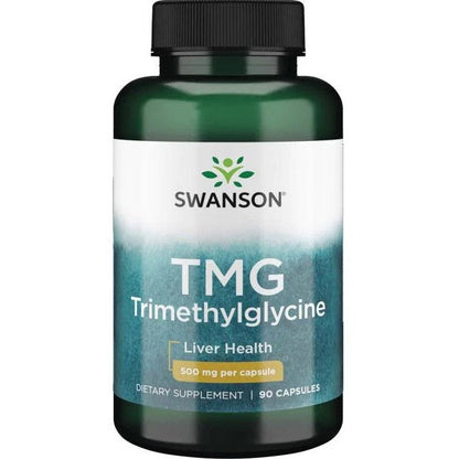 Swanson TMG (Trimethylglycine), 500mg - 90 caps