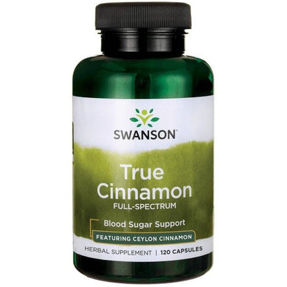Swanson True Cinnamon Full Spectrum - 120 caps