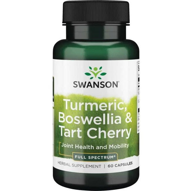 Swanson Turmeric, Boswellia & Tart Cherry - 60 caps