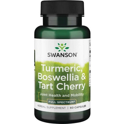 Swanson Turmeric, Boswellia & Tart Cherry - 60 caps