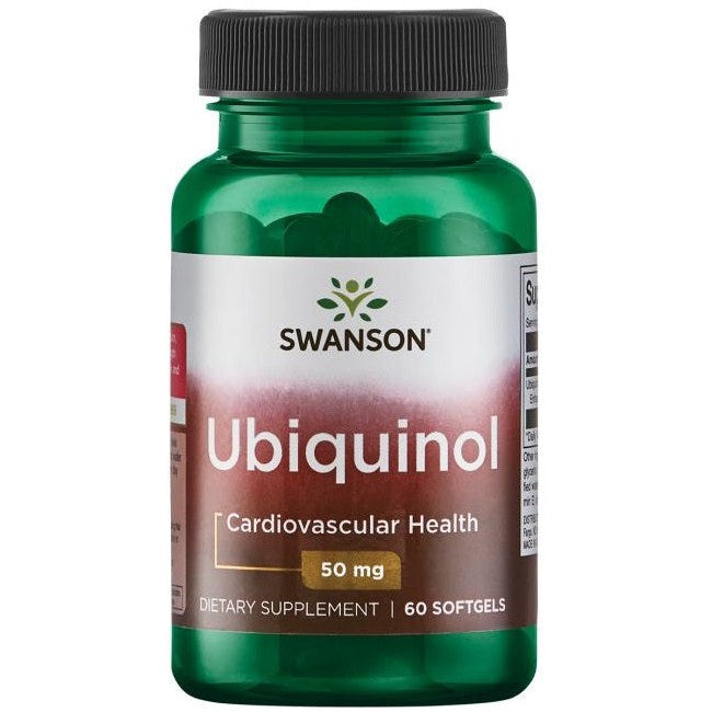 Swanson Ubiquinol, 50mg - 60 softgels