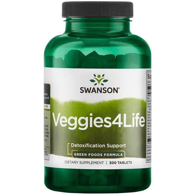 Swanson Veggies4Life - 300 tabs