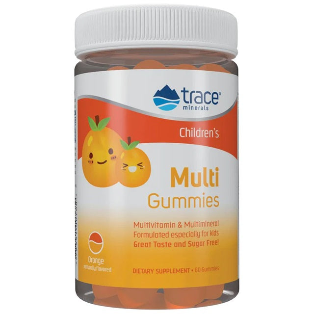 Trace Minerals Children's Multi Gummies, Orange - 60 gummies