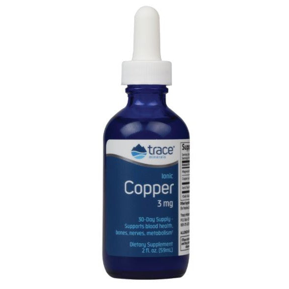 Trace Minerals Ionic Copper, 3mg - 59 ml.