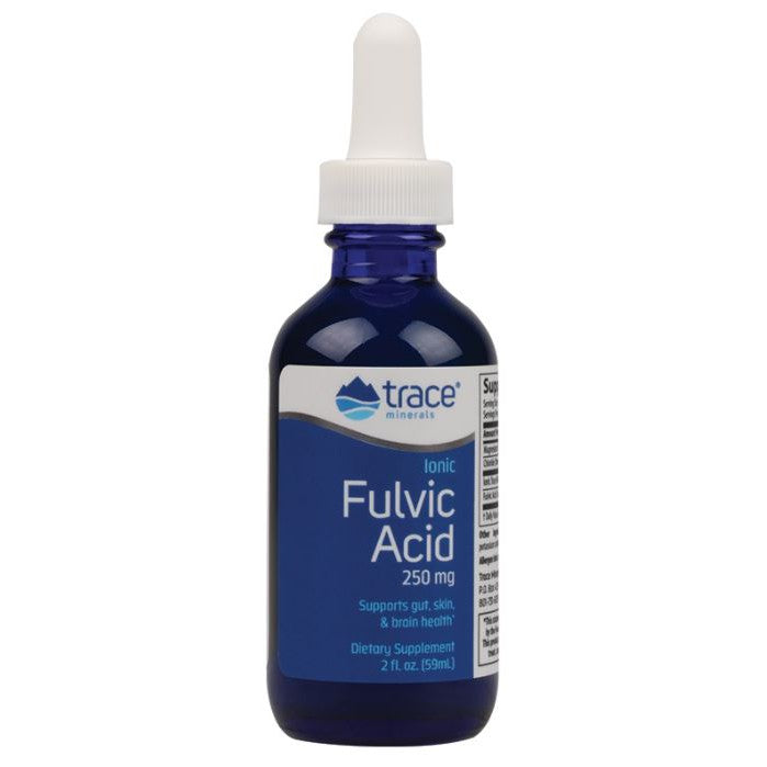 Trace Minerals Ionic Fulvic Acid, 250mg - 59 ml.