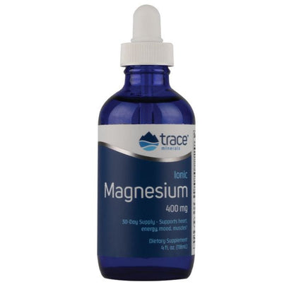 Trace Minerals Ionic Magnesium, 400mg - 59 ml.