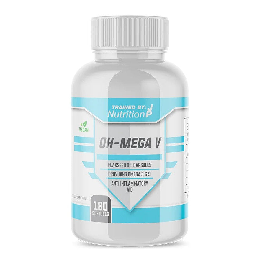 Trained by JP Oh-Mega V - 180 softgels (EAN 634114069334)