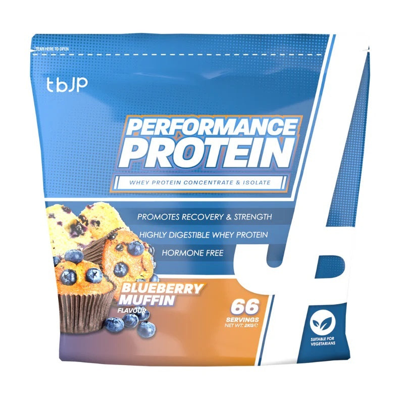 Trained by JP Performance Protein, Blueberry Muffin (EAN 749565517744) - 2000g