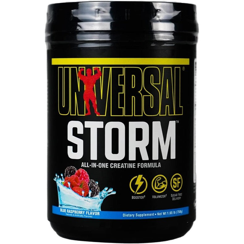 Universal Nutrition Storm, Blue Raspberry - 750g