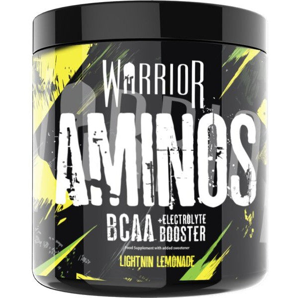 Warrior Aminos BCAA, Lightnin Lemonade - 360g