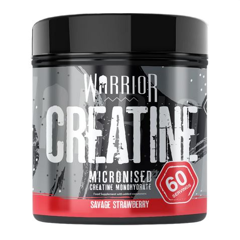 Warrior Creatine, Savage Strawberry - 300g