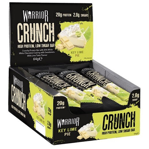 Warrior Crunch Bar, Key Lime Pie - 12 bars