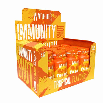 Warrior Immunity Shot, Tropical - 12 x 60 ml.