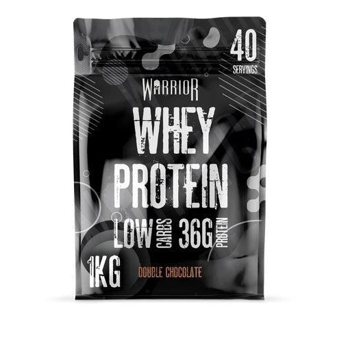 Warrior Whey Protein, Double Chocolate - 1000g