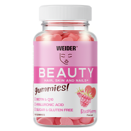 Weider Beauty, Raspberry - 40 gummies