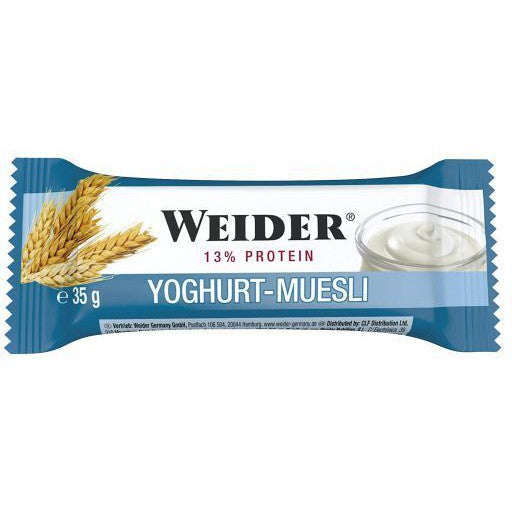 Weider Carbohydrate & Protein Bar, Yoghurt-Muesli - 24 x 35g