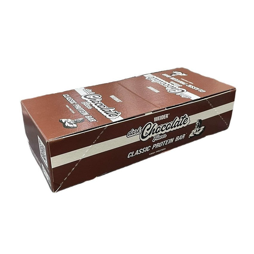 Weider Classic Protein Bar, Dark Chocolate - 24 x 35g