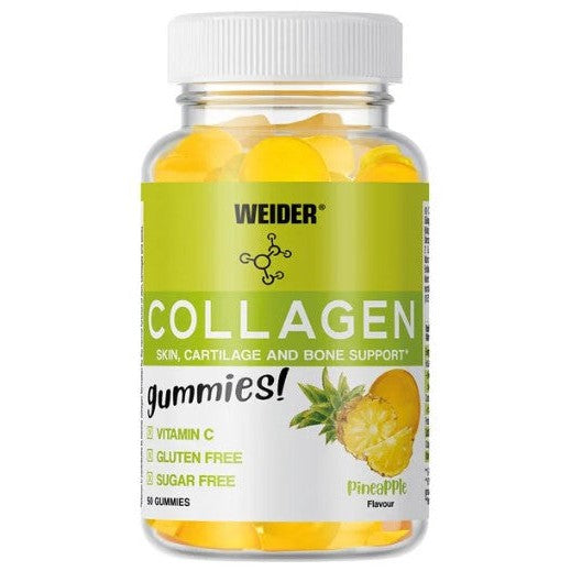 Weider Collagen, Pineapple Flavour - 50 gummies