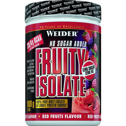Weider Fruity Isolate, Red Fruits - 908g