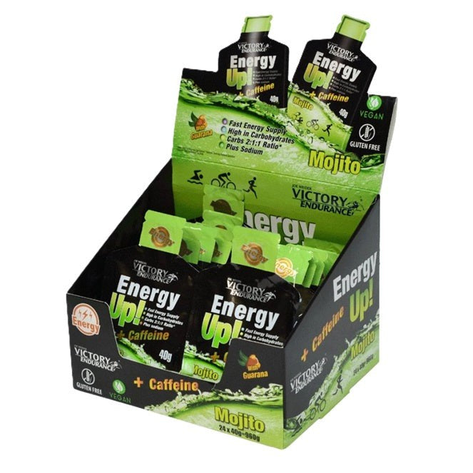 Weider Joe Weider Victory Endurance Energy Up! + Caffeine, Mojito - 24 x 40g