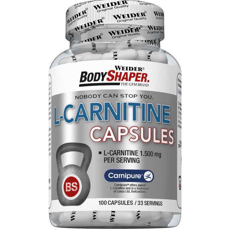 Weider L-Carnitine Capsules - 100 caps
