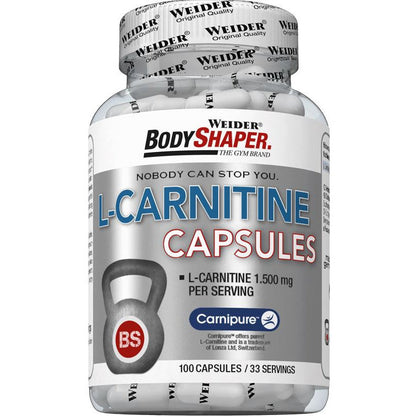 Weider L-Carnitine Capsules - 100 caps